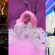 Stevie Wonder, Nicki Minaj and MC Hammer and Psy (Kevin Winter/Getty Images Entertainment)